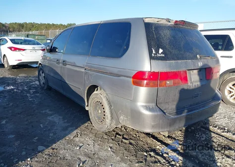 2000 Honda Odyssey Lx z USA, uszkodzony, nr VIN 2HKRL1852YH614874